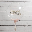 Decal - Happy Anniversary Gold