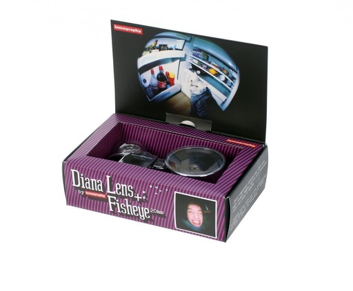 [32525559] Diana 20Mm Fisheye Lens Package Photography