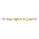 Disney Princess Glitter Ribbon Letter Banner