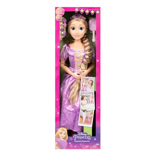 [109959397] Disney Princess Rapunzel Doll Playdate 32 Inch