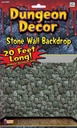 Dungeon Decor-Stone Wall Roll Halloween