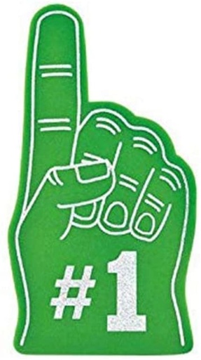 [63302249] Fan Finger - Green National Day