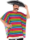 Fiesta Multicolored Serape Mexican Fiesta