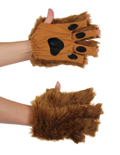 [97617727] Fingerless Paws-Brown