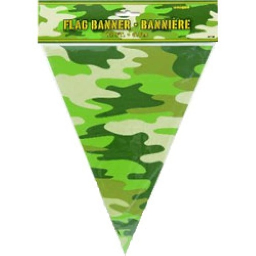 [97618756] Flag Banner - Camo