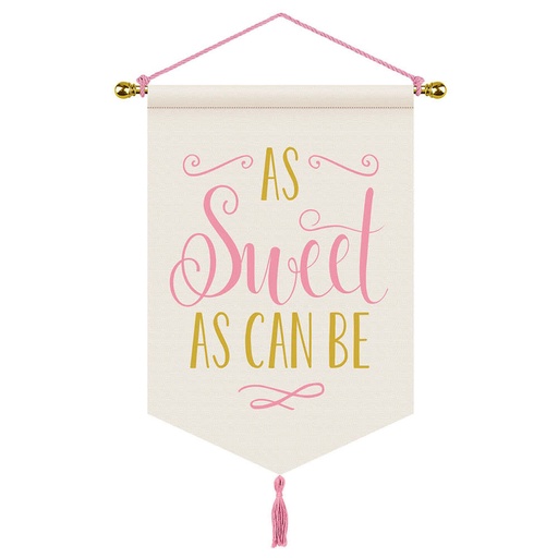 [63302293] Floral Baby Canvas Sign