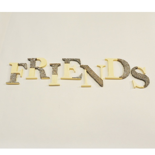 [32524811] Freestanding Letters-Friends Home Accessories