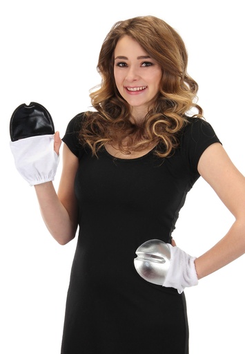 [97617559] Front Hooves Unicorn Costume Silver