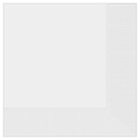 Frosty White Value Beverage Napkins
