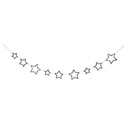 Garland Mini  Glttr Stars-Silver