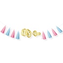 Gender Reveal Tassel Garland