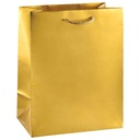 Gold Matte Medium Gift Bag