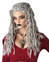 Gray Crinkle Dreads Wig