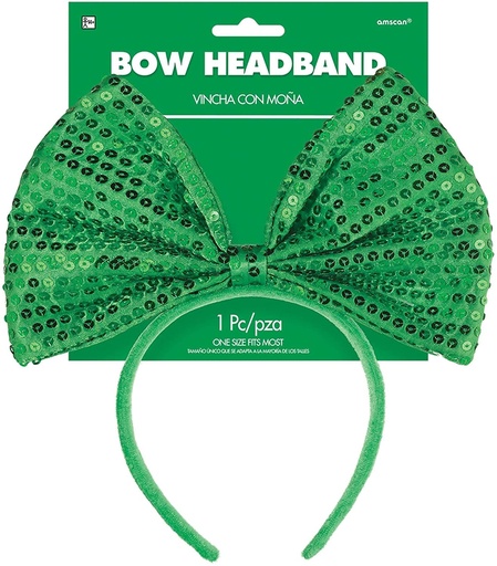 [63301369] Green Big Bow Headband National Day