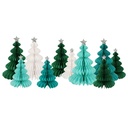 Green Forest Honeycomb Decorations
