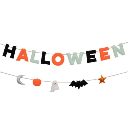 [87979496] Halloween Felt Garland