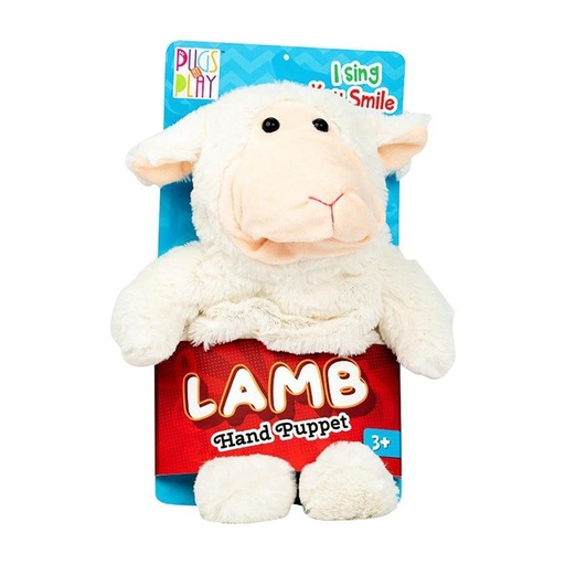 [109959363] Hand Puppet 12 Inch-Lamb Plush