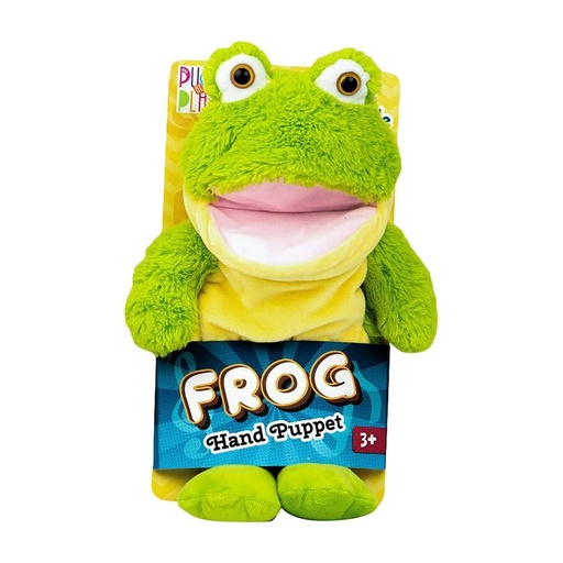 [104042575] Hand Puppet 14 Inch-Frog Plush