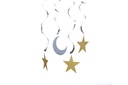 Hanging Swirls - Updated Crescent 4/pk