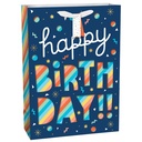 Happy Birthday Cut Out Extra Large Bag w/ hang tag