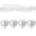 Heart Honeycomb Trimmer - White