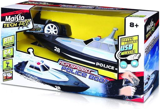 [109080350] High Speed Police Boat  (Inluding Battery)