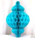 Honeycomb Decoration - 10" Turqus Lantern