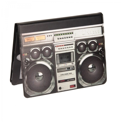 [31944959] I Pad Cover Boom Box Photo Print Phone Accessories