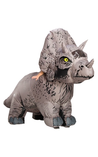 [88006804] Inflatable Triceratops One Size Unisex Adult Animal