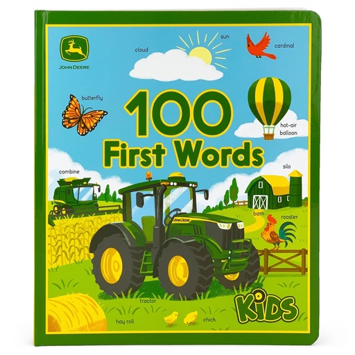 [90166226] John Deere 100 First words Books