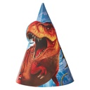 Jurassic World Die Cut Paper Cone Hat Dinosaurs & Dragons