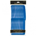 Knives 20 Count - Royal Blue Cutlery