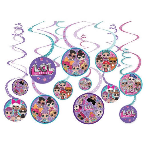[34748967] L.O.L Surprise - Spiral Decorations