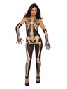 Lady Bones Costume-Adult Scary & Villains