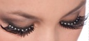 Lashes - Crystal Gems W/Black