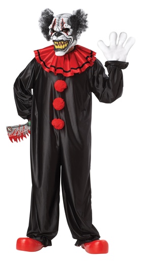 [C1-01143AM] Last Laugh The Clown  Men Costume Std/Adult Clowns & Magicians