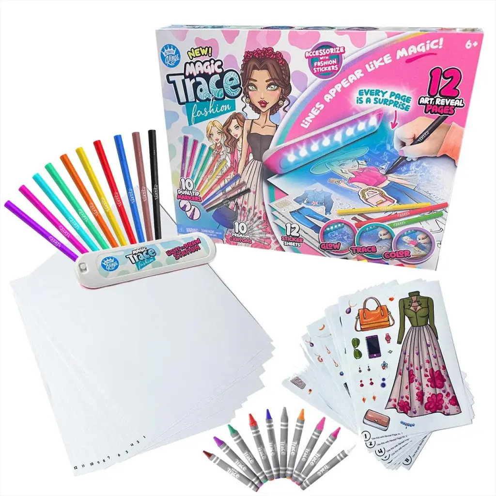 Magic Trace Fashion Studio W/Light Bar Arts & Crafts