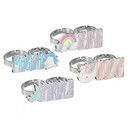 Magical Rainbow Birthday Double Rings