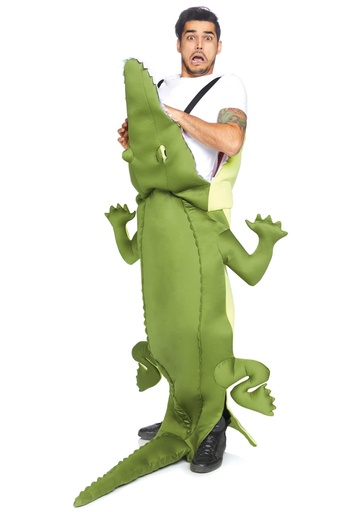 [64122708] Man Eating Alligator Men Costume OS/Adult Animals