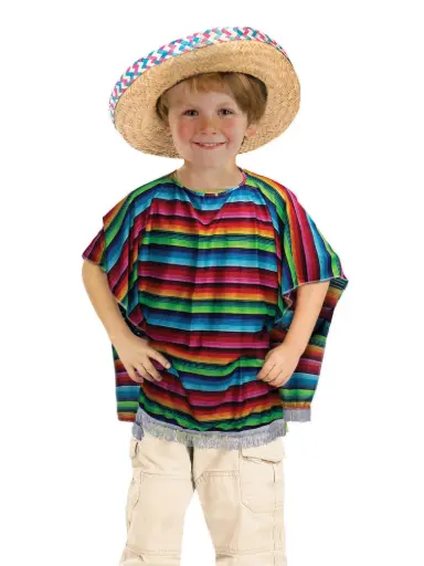 [RA-CC320] Mexican Poncho (Child)