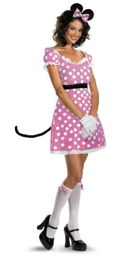 [00116947] Minnie Mouse - Sassy Pink Women's Costume L/Adult Disney