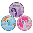 My Little Pony Friendship Adventures Assorted Prismatic Round Plates, 7 Inch