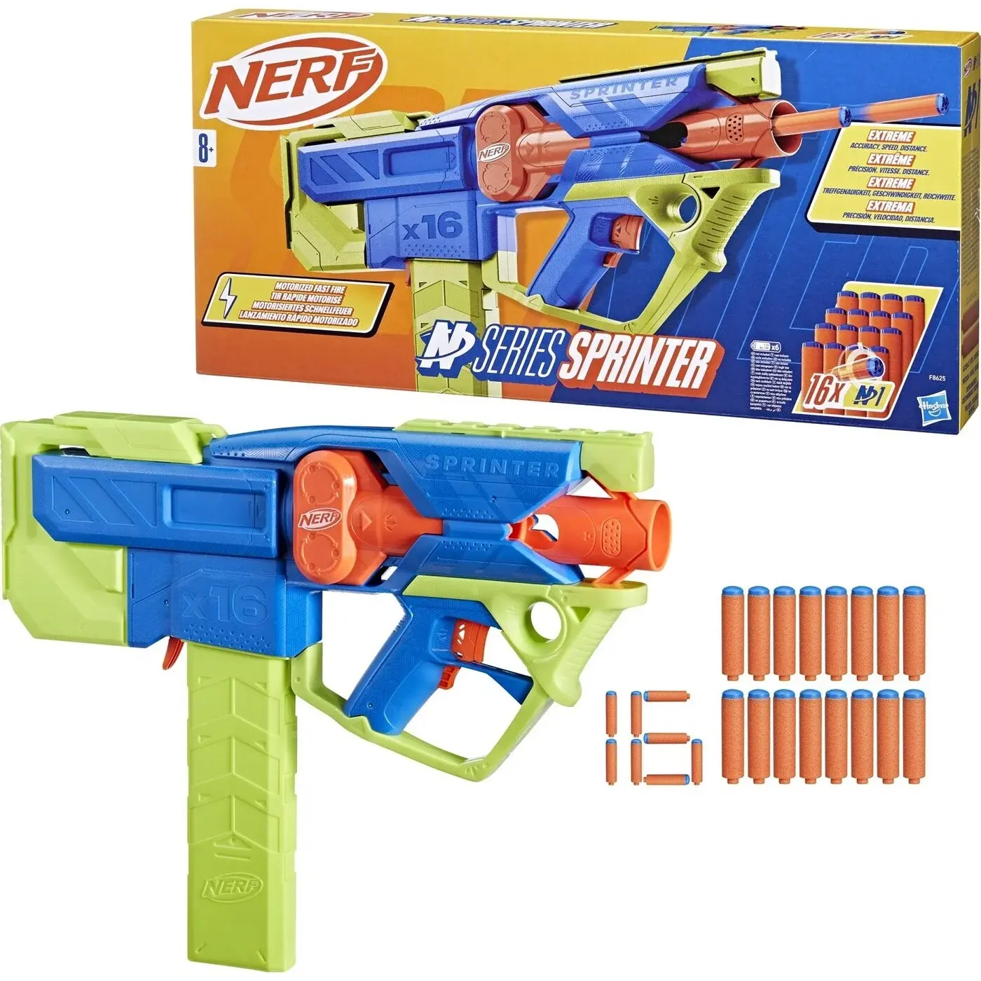 [109080369] NERF N Series Sprinter Action Outdoor Fun