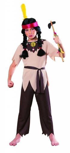 [20383709] Native American Warrior Boys Child