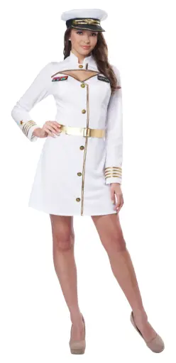 Navy Captain Women's Costume