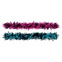 Neon Mini Feather Boas - Multicolor 80's Eighties