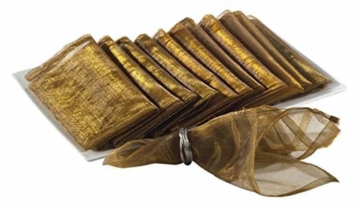 [2100000040841] Organza Napkin Home Accessories