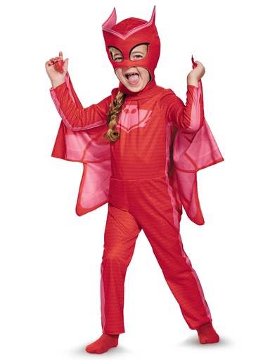 [D5-17156S] PJ Masks-Owlette Classic Costume