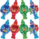 PJ Masks -  8/Pk Blowouts & Noisemakers