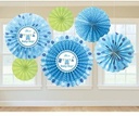 Paper Fan Deco-Shower With Love Boy